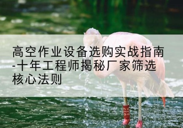 仁布剪叉式升降机厂家-高空作业设备选购实战指南-十年工程师揭秘厂家筛选核心法则